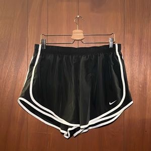 Nike, 1X, Black Running Shorts